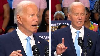 WATCH: Biden Fumbles Through ANOTHER Speech...