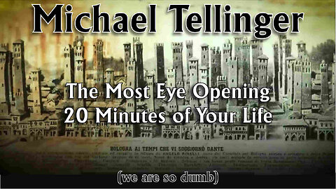 Michael Tellinger - The Most Eye Opening 20 Minutes of Your Life (we are so dumb)