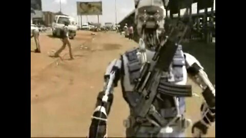 Future Army Robot Warrior