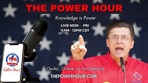 Sheriff Richard Mack on The Power Hour - August 30, 2034