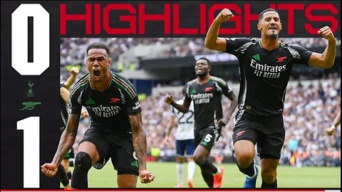 Highlight Arsenal vs Tottenham Hotspur 1-0