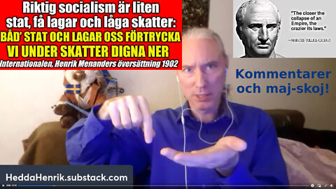 Mitt första-maj-tal. Era kommentarer och vad missar folk i höger-bubblan. Ukraina och clownerna