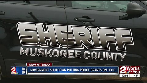 Sheriff's office: federal grants on hold for equipment during shutdown