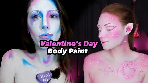 Valentine's Day Body Paint Compilation - Body Painting Art Unleashed