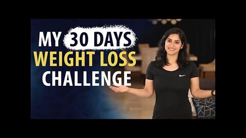 My 30 Days Weight Loss Challenge | Revealed Best Weight Loss Natural Supplement