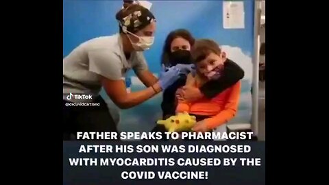 Father calls pharmacist after son is diagnosed with myocarditis after covid vax. 9/2024