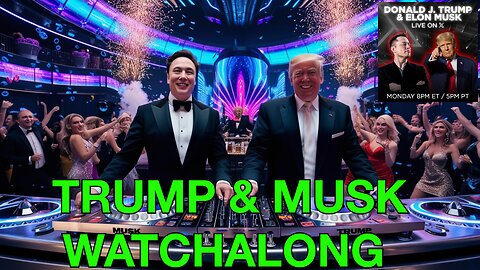 Trump - Musk Livestream Watch-Along ☕ 🔥