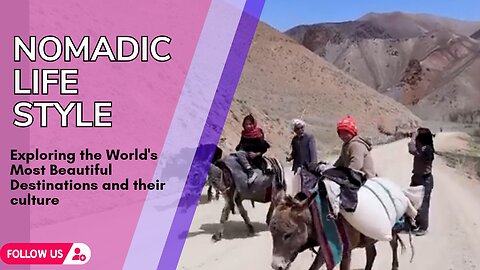 Daily life routine of nomadic people