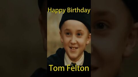 Happy Birthday Tom Felton in da club! 🎂🎁🙂 #feltbeats #tomfelton