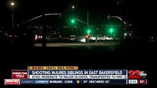 Shooting injuries siblings in East Bakersfield