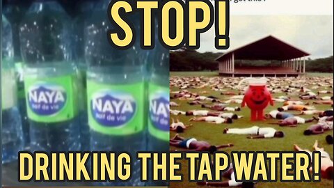 MANY BELIEVE THAT BOTTLE WATER V.S. TAP WATER IS BETTER . MAN DO YOU HAVE A SURPRISE ?