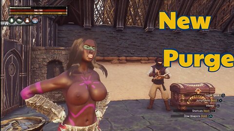 Conan Exiles, new purge base, test