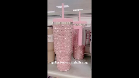 Pink Bling Tumbler