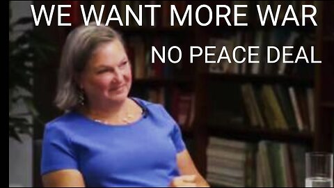 V. Nuland Admits With a Smile That the Ukraine-Russia Peace Deal Was BLOCKED By the US & UK