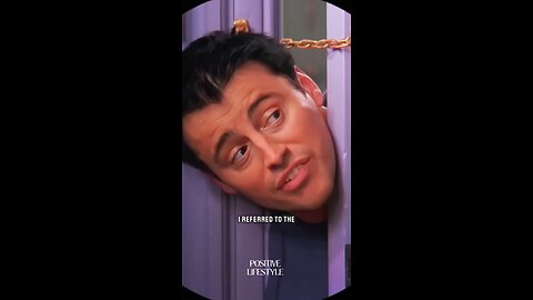 Joey’s Head Stuck In The Door 🤣 #friends