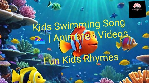 Kids Swimming Song 🏊‍♀️ | Animated Videos | Fun Kids Rhymes