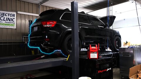 Tyler's 2012 Jeep Grand Cherokee SRT - Dyno Run