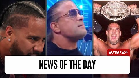 Wrestling News Of The Day - 9/19/24 - WWE Legends, Jimmy Uso, Bret Hart, Goldberg, Big Return?