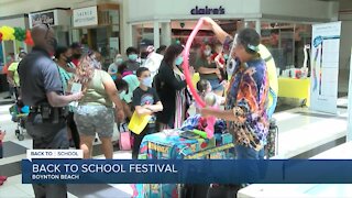 Back-to-school fun at the Boynton Beach Mall