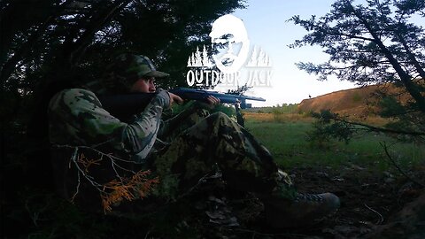 Gobbler Jumps off a Bluff - Nebraska Turkey Hunt | Outdoor Jack