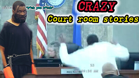 CRAZY MAN ATTACKS JUDGE IN COURTROOM!