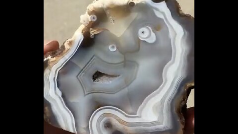 The Picasso Face Agate