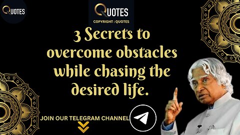 3 Super Efficient Strategy to manifest your desired life | DR APJ ABDUL KALAM QUOTES | #apjsir