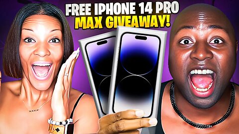 GIVING AWAY A FREE IPHONE 14 PRO MAX... SPOTS ARE LIMITED!