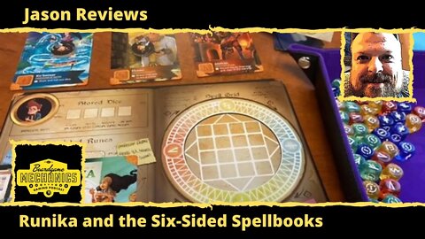 Jason's Board Game Diagnostics of Runika and the Six-Sided Spellbooks