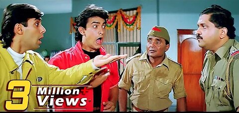 Best comedy clip - Tiku Talsania - Aamr Khan - Salman Bollywood COMEDY