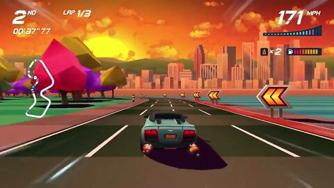 Horizon Chase Turbo (PC) - Playground Event: Fabulous Fancy Grey