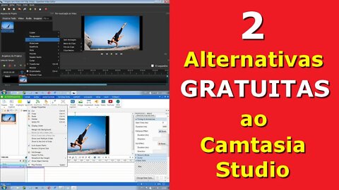 2 editores de vídeos GRATUITOS. Alternativas para o Camtasia Studio