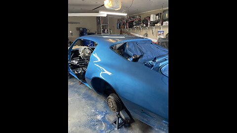 1970 Lucerne Blue Pontiac Restoration