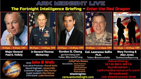 The Fortnight Intelligence Briefing - Enter the Red Dragon - John B Wells Live