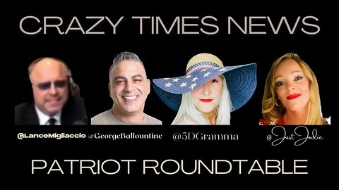 EPSTEIN, MOSSAD & BLACKMAIL RUN THE WORLD - PATRIOT ROUNDTABLE