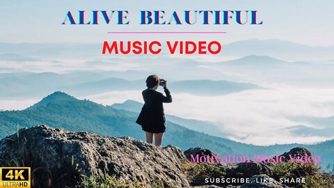 👉Alive beautiful. Music Video. Motivation amazing aerial landscape. Single Track. 2:52 MIN.🔥