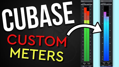 How to Customise Cubase Meter Colours