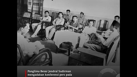 Konferensi Pers Panglima Besar Jenderal Sudirman 2 Juni 1948