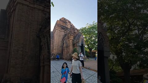 Cham Ruins Trang Vietnam 🇻🇳 #shorts #nhatrang #beach #expat #travel #rebornabroad #ruins #temple