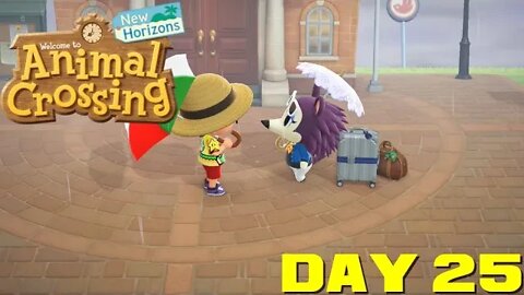 Animal Crossing: New Horizons Day 25 - Nintendo Switch Gameplay 😎Benjamillion