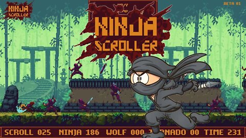 Ninja Scroller - Run, Hack & Slash