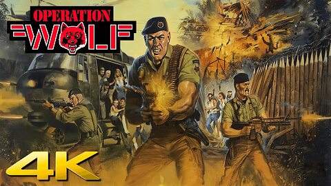 ⭐ OPERATION WOLF | 4K/60ᶠᵖˢ | ARCADE #walkthrough #longplay #playthrough