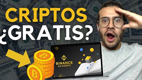 🔴 ¿GRATIS ¡¡ BINANCE ACADEMY te REGALA CRIPTOMONEDAS por VER VIDEOS