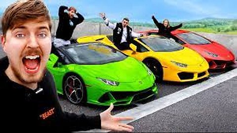 Mr. Beast Lamborgini challange