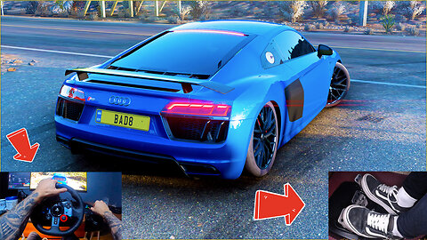 AUDI R8 V10 950HP - PC - Forza Horizon 5 #bad8 #sub2bad8