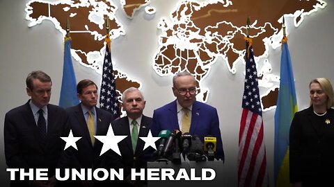 U.S. Congressional Delegation Holds a Press Conference in Ukraine