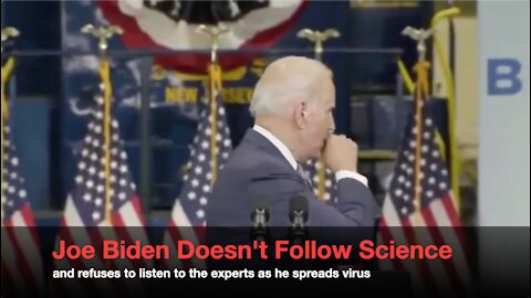 Biden Coughs in Hand then Spreads Virus (comedian K-von is sickened)