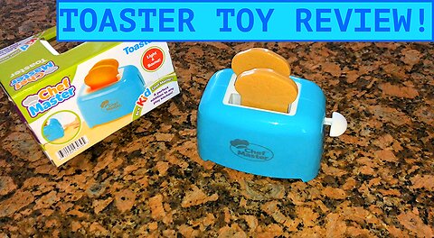 Toy Review - Kids Unboxing Video - Children Toaster Toy Review - Funny Baby Video