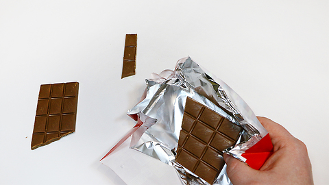 Infinite chocolate bar trick