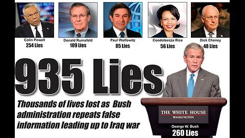 THE LIES LEADING TO IRAQ WAR